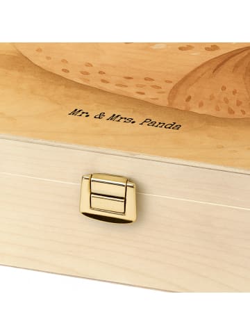 Mr. & Mrs. Panda Tee Organizer Robbe Liegen Design ohne Spruch in Weiß