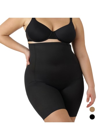 Naomi & Nicole Shapewear Hohe Hose mit Bein in Schwarz