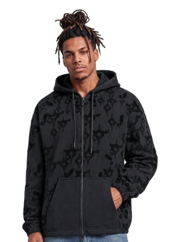 Carlo Colucci Sweatjacke Flenger in Schwarz