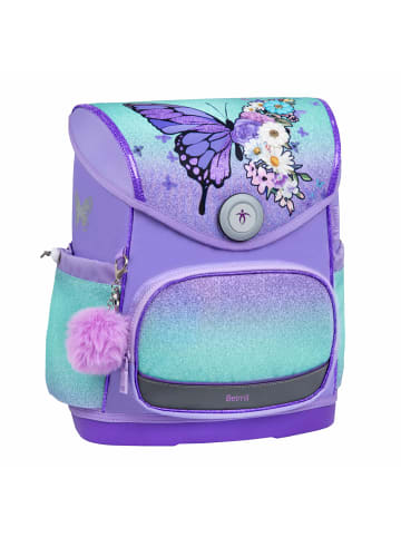 Belmil 5tlg-Set: Premium Schulranzen Compact Plus Serenity in Lila H37xL30.5xT19 cm
