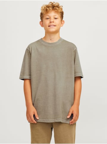 JACK & JONES Junior T-Shirt JJECHARGE FADED TEE O-NECK JNR in silver sage