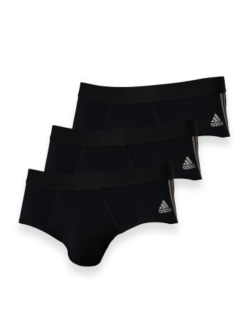 adidas Slip BRIEF in Schwarz