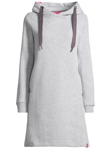 Salzhaut Knielanges Kleid (Midi) MÖÖV KLEID in Grey Melange