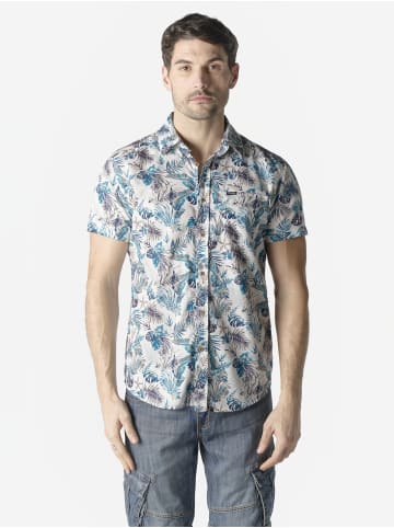 KOROSHI Casual poplin überall sommer in weiß