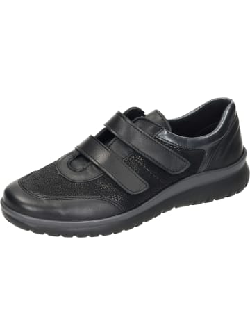 Comfortabel Klettverschluss-Schuhe, Klassische Slipper in schwarz