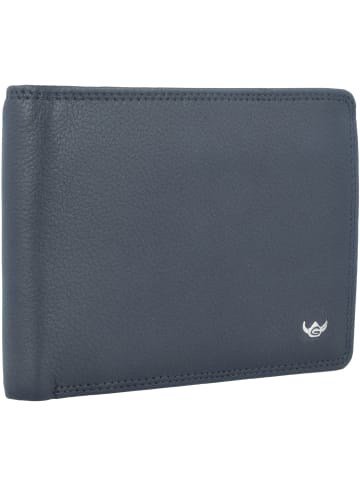 Golden Head Polo RFID Protect Geldbörse Leder 12,5 cm schwarz