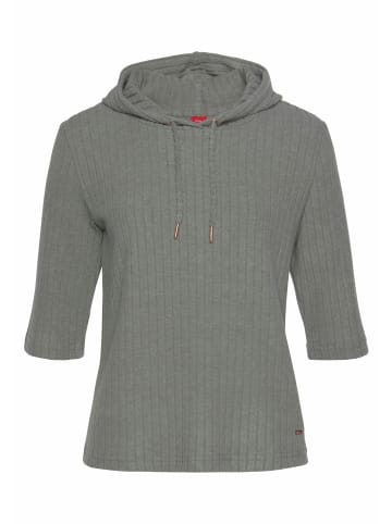 S. Oliver Kapuzensweatshirt in grau