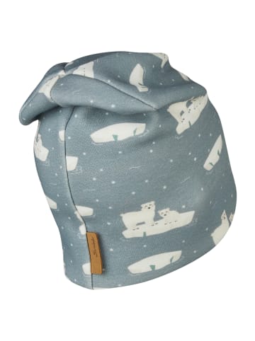Sterntaler Beanie Eisbären in blaugrau