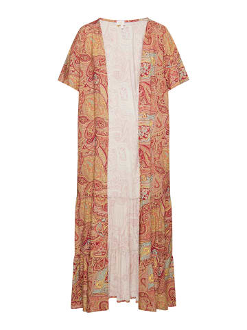 usha FESTIVAL Damen Kimono in Bordeaux Mehrfarbig