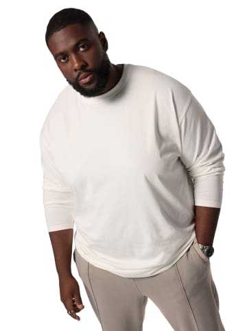 STHUGE Kurzarm T-Shirt in offwhite