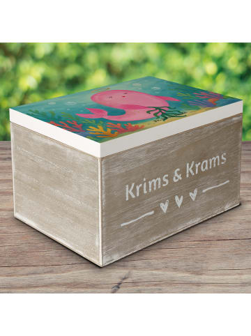 Mr. & Mrs. Panda holzschatulle Sternzeichen Jungfrau Design ohne... in Weiß