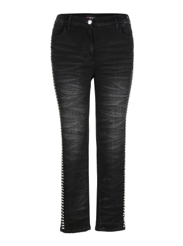 MIAMODA Jeans in schwarz