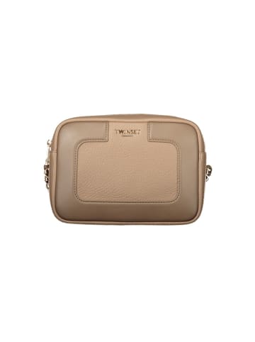 Twinset Braun Handtasche aus Polyethylen