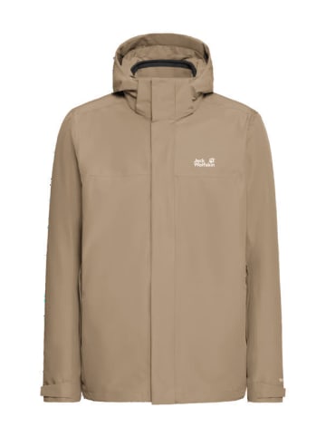 Jack Wolfskin Kombijacke in braun