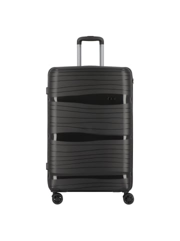 D&N Travel Line 4300 4 Rollen Trolley L 78 cm in schwarz