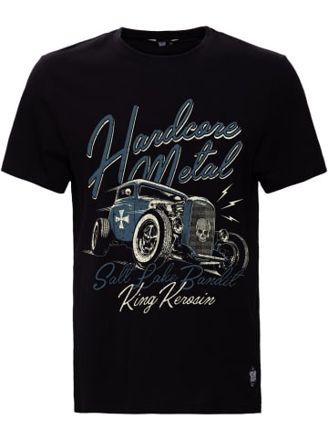 King Kerosin T-Shirt in Schwarz