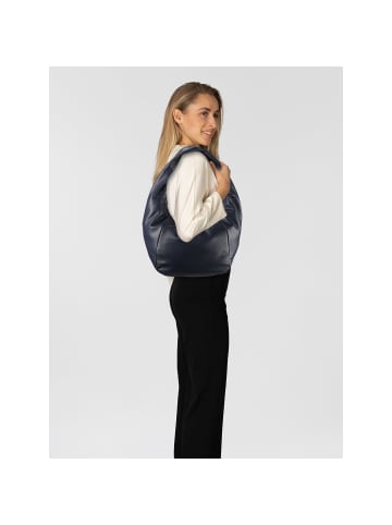LIEBESKIND BERLIN Farrah Schultertasche M Leder 45 cm in cobalt night