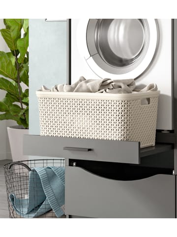 Inn.Furn Waschmaschinenschrank in grau Set 3-teilig 176 x 196 cm, modernes Design
