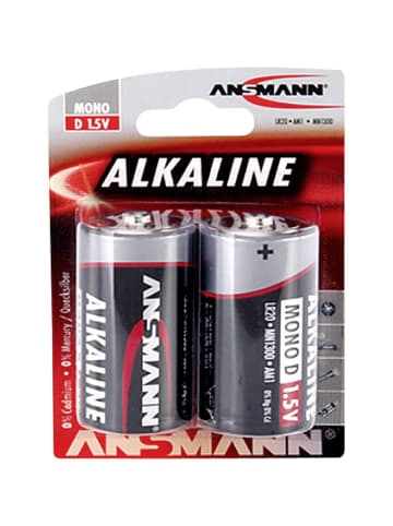 ANSMANN Batterie RED LINE D in Schwarz
