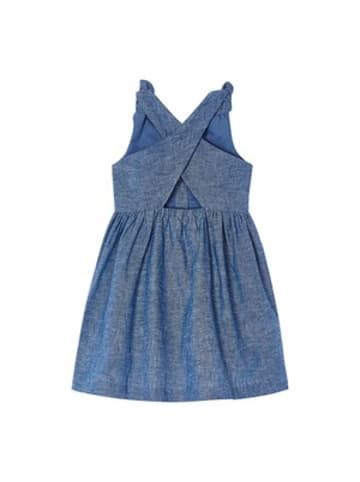 Mayoral Chambray-Kleid ohne Arm in Denim