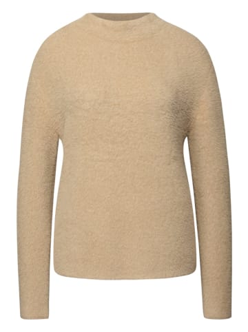 Street One Federgarn Pullover in Beige