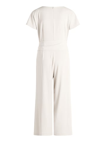 Betty Barclay Jumpsuit mit Eingrifftaschen in Grau Beige