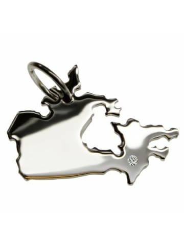 Schmuckador Anhänger Kanada in silber