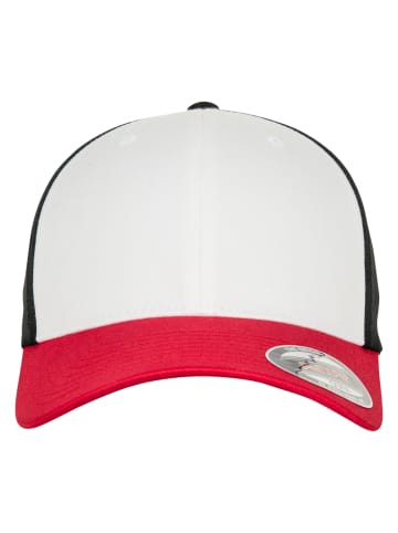  Flexfit  Flexfit Unisex 3-Tone Flexfit in red/white/black
