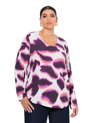 Ulla Popken Bluse in dunkle pflaume