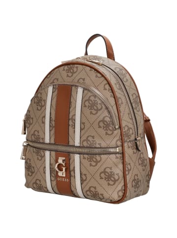Guess Erenia Large - Rucksack (coal logo) in latte logo