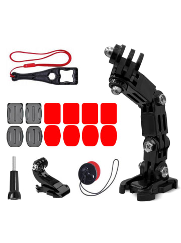 Wisam® GoPro Helm Kinnhalter Zubehör für Actionkameras