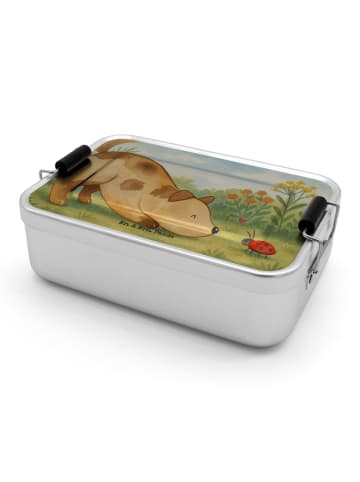 Mr. & Mrs. Panda Snackbox Hund Marienkäfer Design ohne Spruch in Weiß