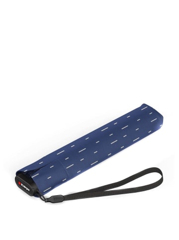 Knirps US.050 Ultra Light Slim Manual - Taschenschirm Regenschirm (cider) in rain blue