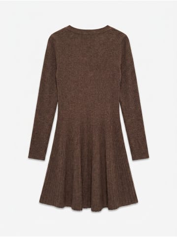 Vero Moda Strickkleid in Warm Taupe