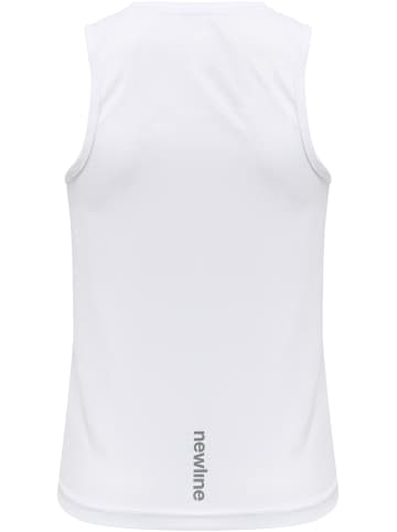 Newline T-Shirt S/L Kids Core Running Singlet in WHITE