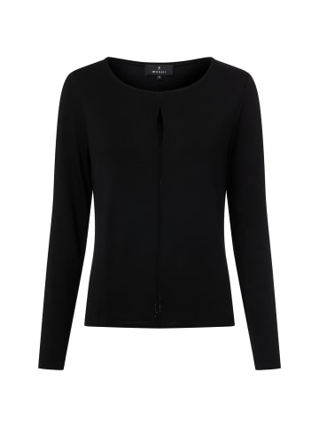monari Langarmshirt in schwarz