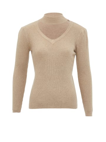 leo selection Damen Strickpullover in Khaki