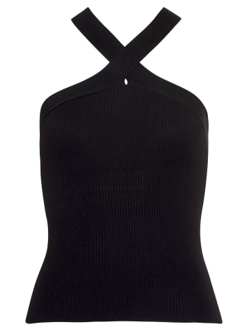 LASCANA Stricktop in schwarz