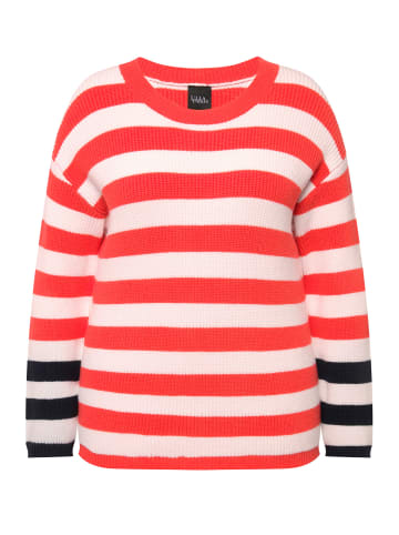 Ulla Popken Pullover in hibiskusrot