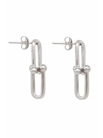 Gemshine Ohrhänger KETTE in silver coloured