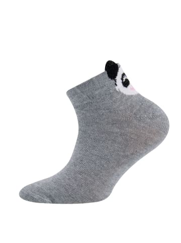 ewers 2er-Set Socken 2er-Set Panda in grau