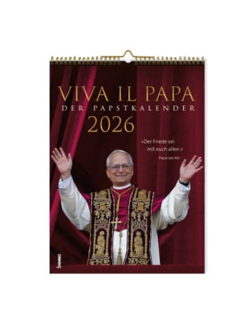 St. Benno Kalender - Viva il Papa 2026