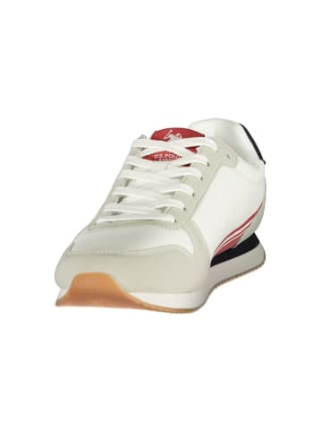 U.S. Polo Assn. Weiß Polyurethan Herren Sneaker
