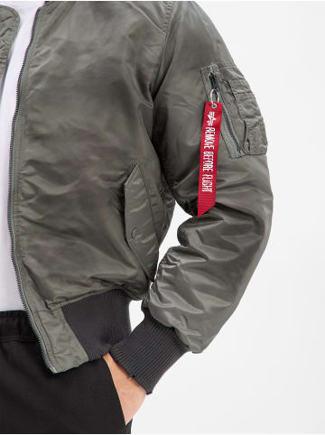 Alpha Industries Bomberjacke Distressed in khaki