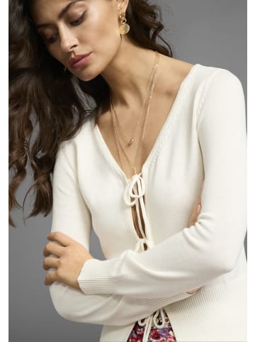 Laura Scott Strickjacke in wollweiß