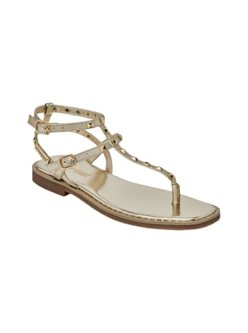 Les Tropéziennes par M Belarbi Ledersandalen Von M.belarbi Coraze Gold