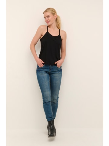 Cream Jerseytop CRTrulla Slim fit in Pitch Black