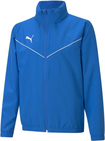 Puma Jacke "TeamRISE All Weather Jacket Jr" in Blau