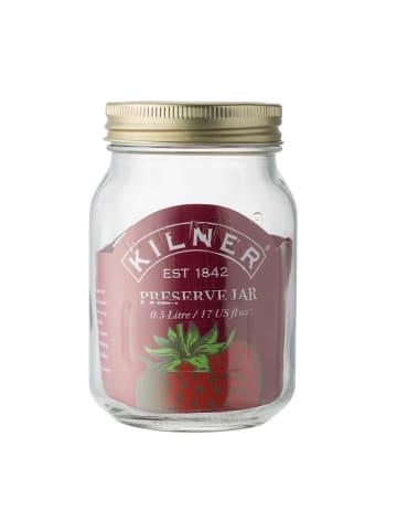 Kilner KILNER | Einkochglas, SCREW, klar, 500 ml