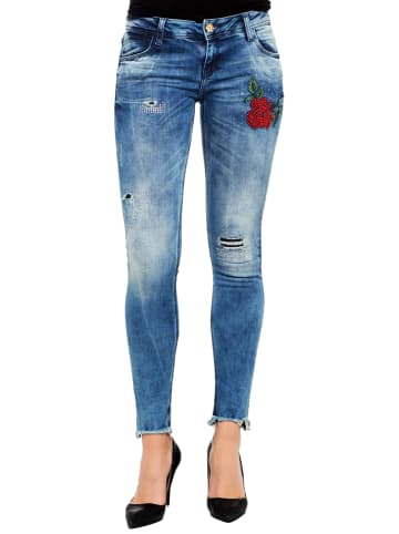 Cipo & Baxx Slim Fit-Jeans in Blue